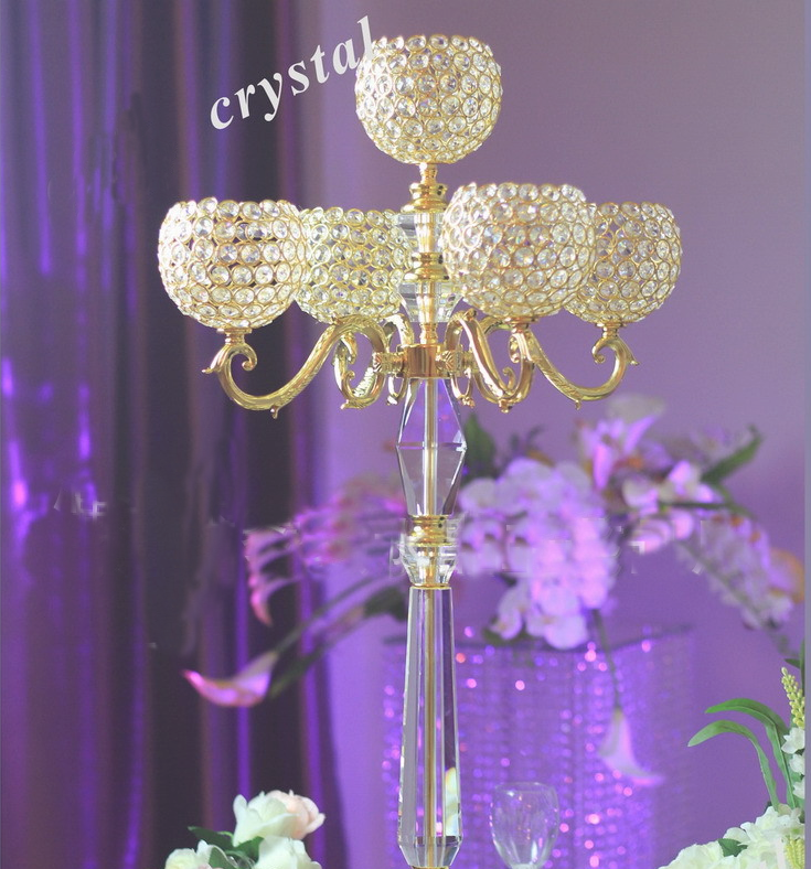 Crystal candlestick